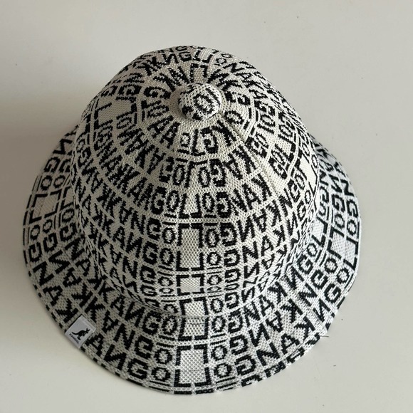 Kangol bucket hat  jacq casual logo all over size small main image 7
